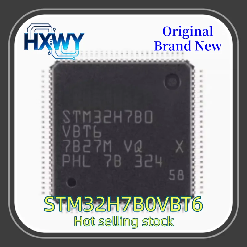 (1/5 pieces) STM32H7B0VBT6 STM32H7 LQFP100 Microcontroller New Electronic Parts Fast Delivery High Quality In Stock