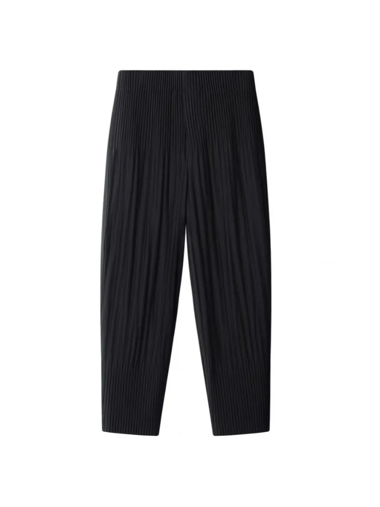 Miyake Pleated Skirt Men's Lantern Pants Loose Plus Size Fashionable Pants Casual Versatile Fashionable Street Small Leg Pants