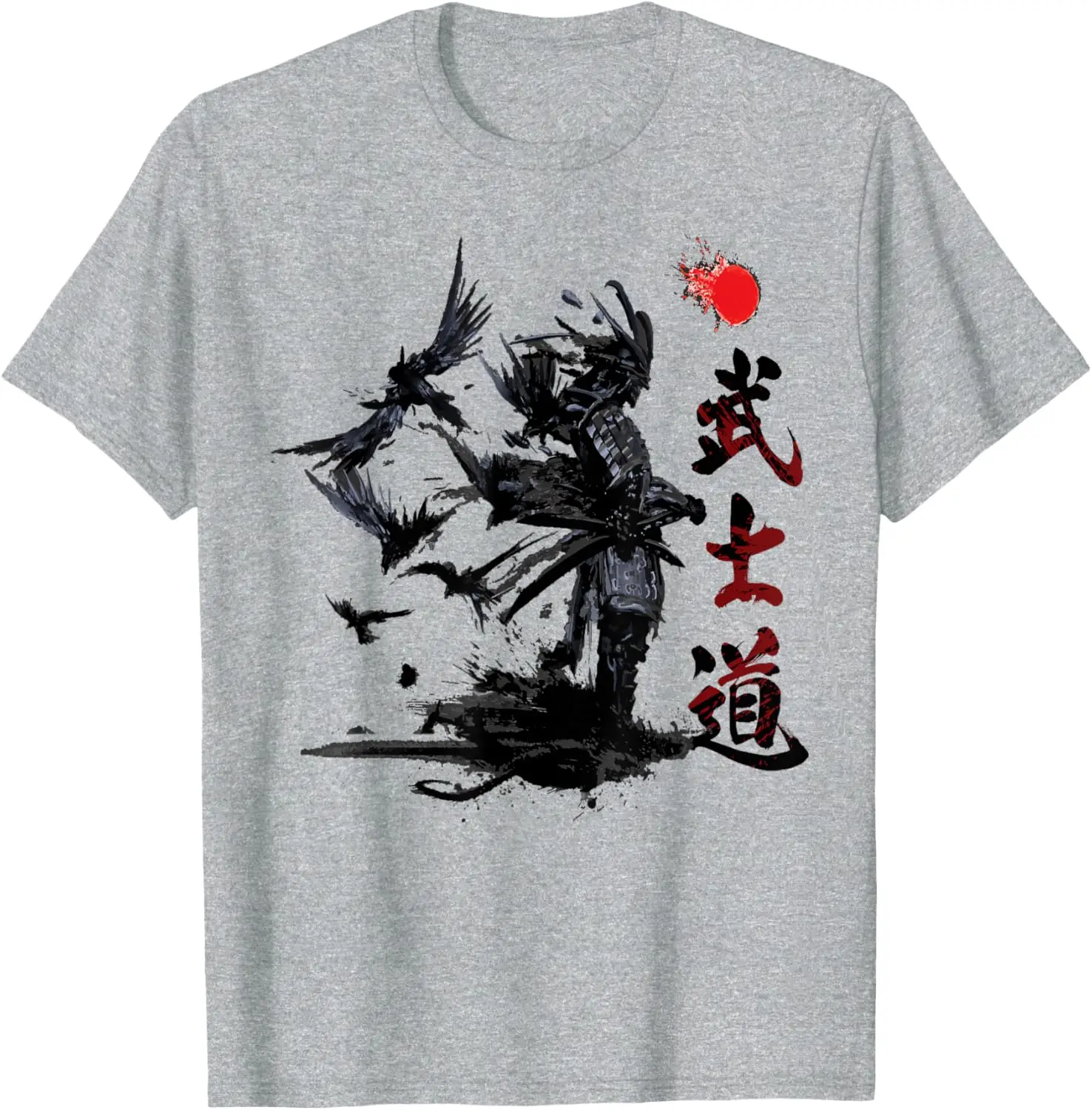 Ronin Samurai Warrior Bushido Mori T-Shirt 100% Cotton O-Neck Short Sleeve Summer Casual Mens T-shirt Streetwear