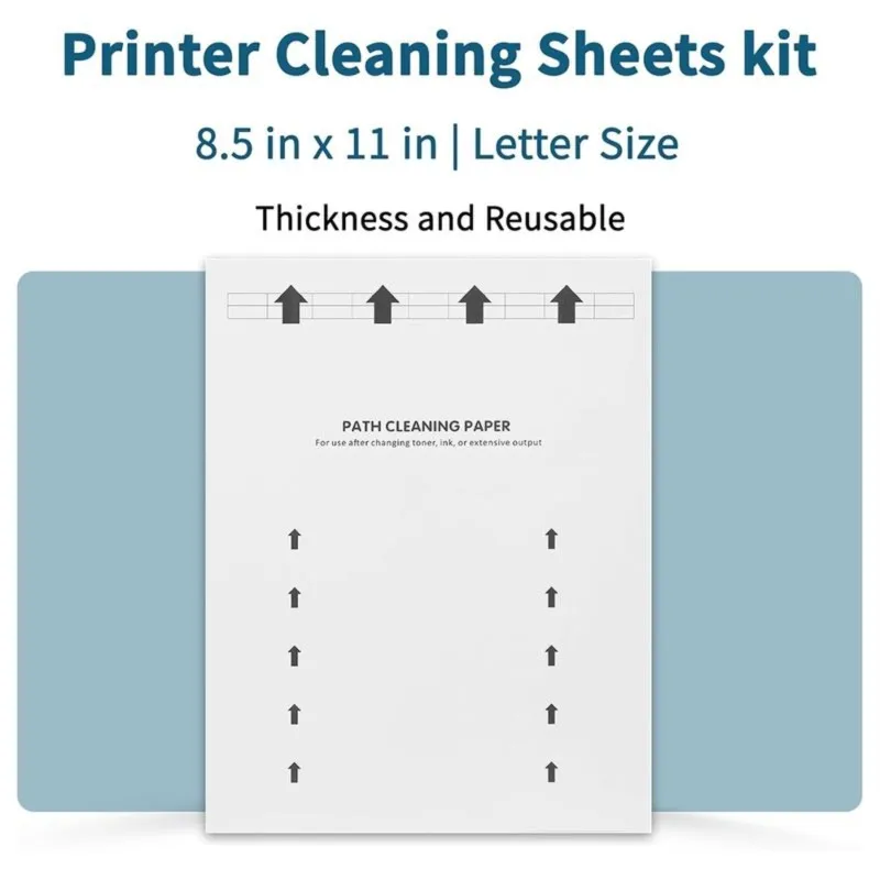 20Pack Printer Cleaning Sheets for Enhanced Print Quality and Maintenance, for Multiple Devices [No.3 Elnic]