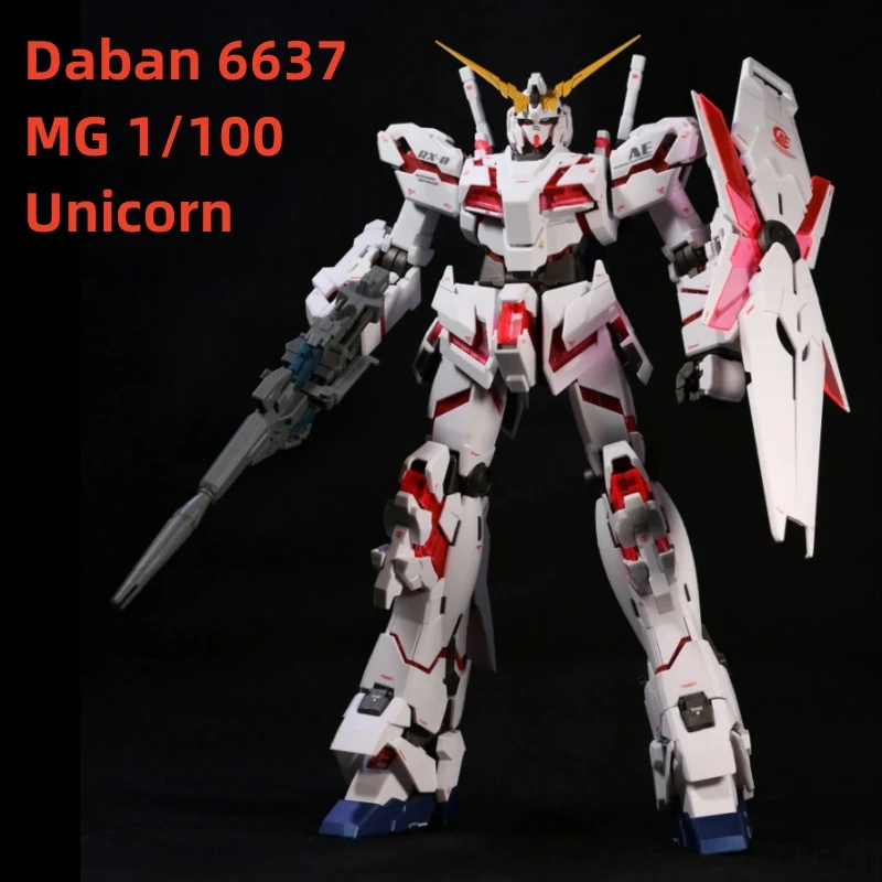 

Anime Mobile Suit Unicorn Daban 6637 MG 1/100 RX-0 Unicorn OVA Fighter Mecha Assemble Mecha Model Assembling Toys with box