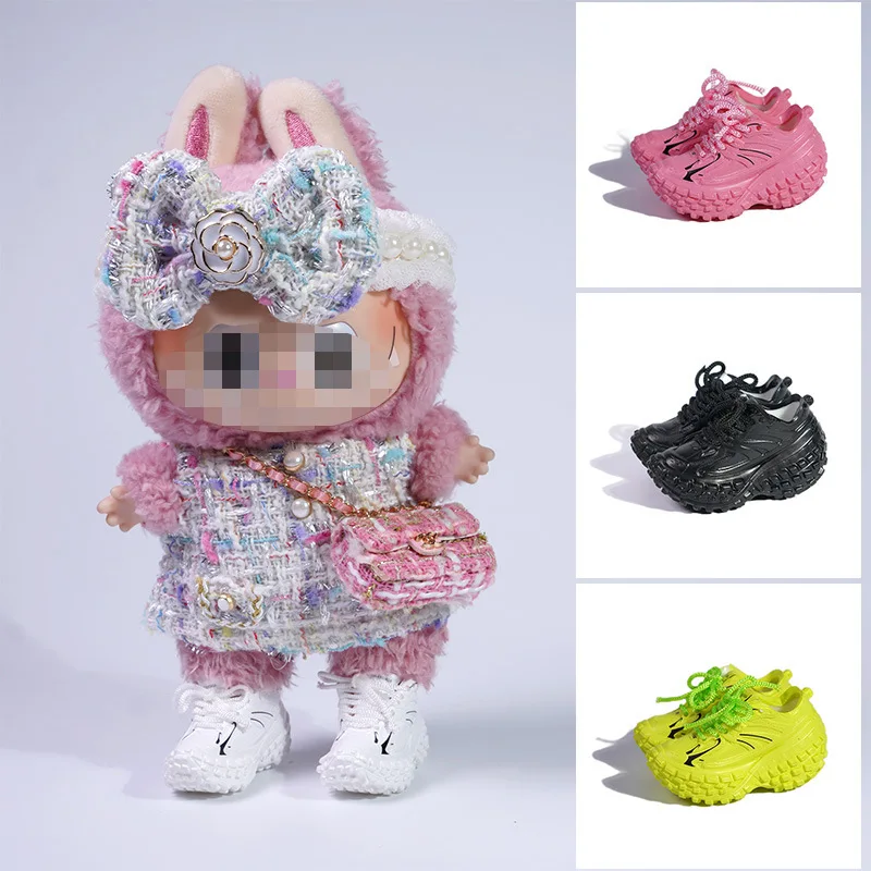 

Creative model of Paris dad shoes and tyre shoes, suitable for labubu shoes, DIY bag pendants.