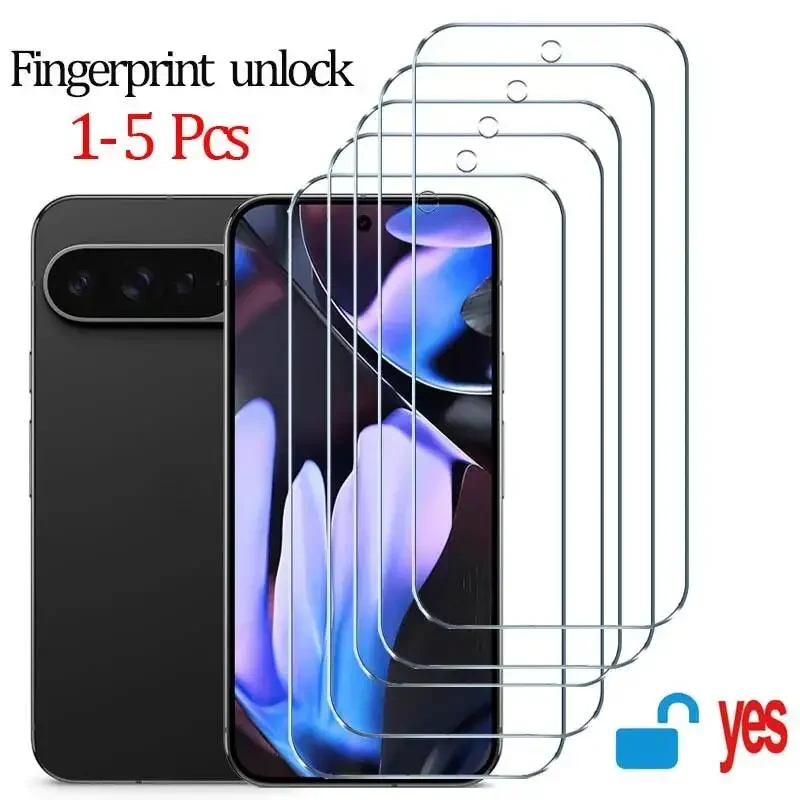 Fingerprint Unlock Tempered Glass For Samsung Galaxy S26 S22 S23 S24 S25 Ultra Plus Anti Scratch Screen Protector Film