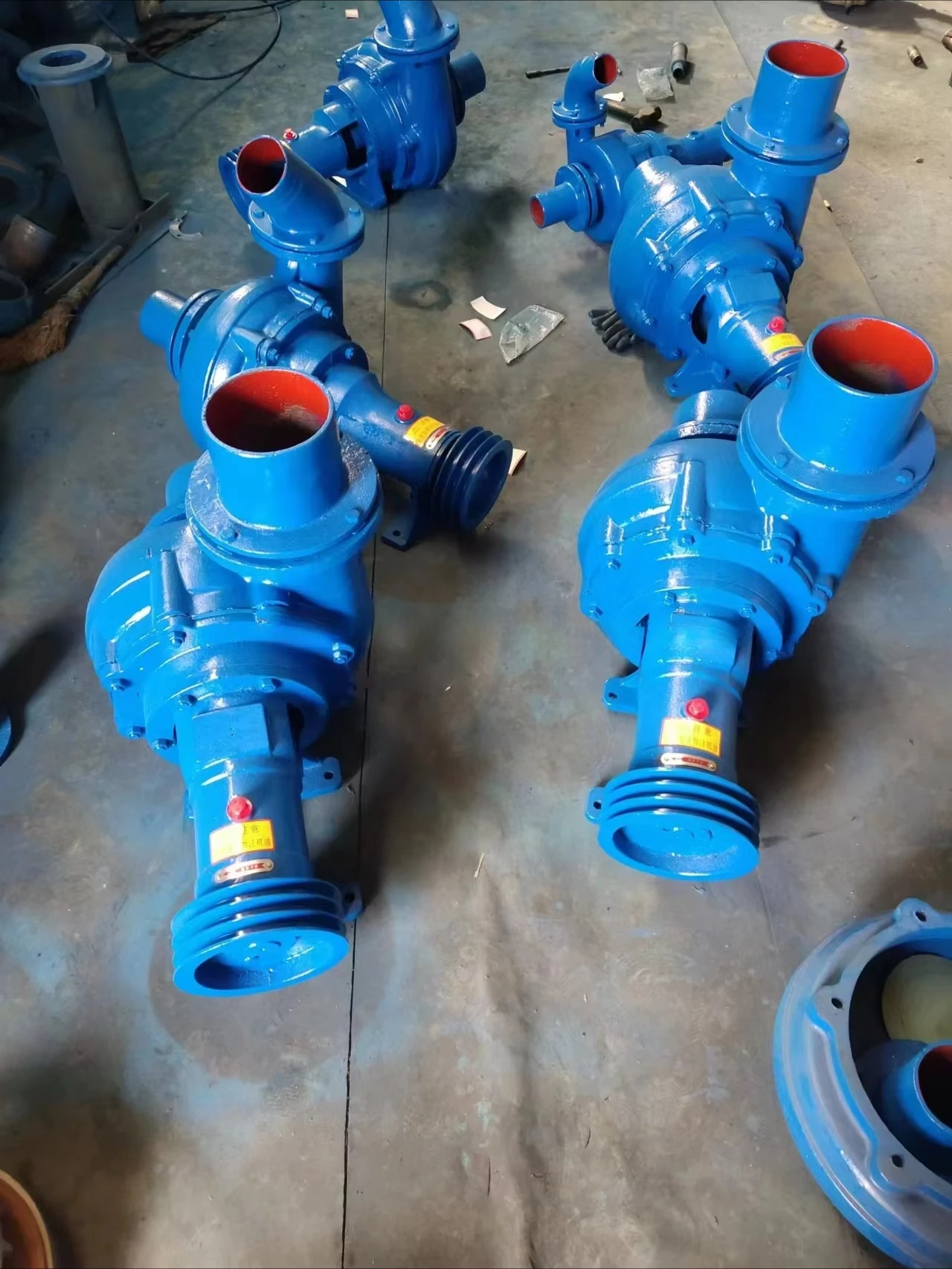 مضخة شفط الرمل الأفقية الصغيرة لاستخراج الرواسب من البركة والنهر