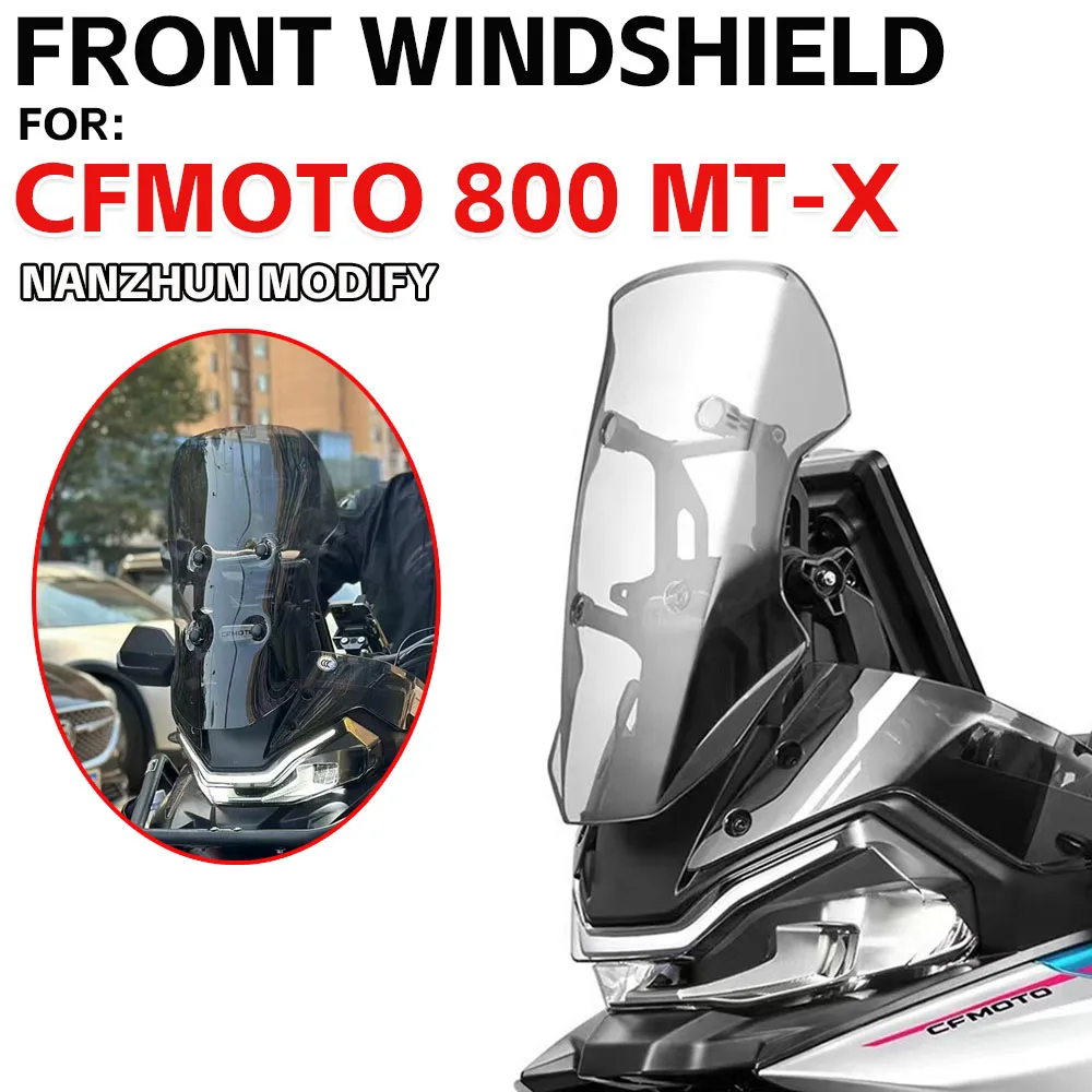 For CFMOTO 800MTX 800 MTX 800 MT-X Motorcycle Windshield Windscreen Visor Wind Screen Deflector Kit 800MT-X CF Moto Accessories