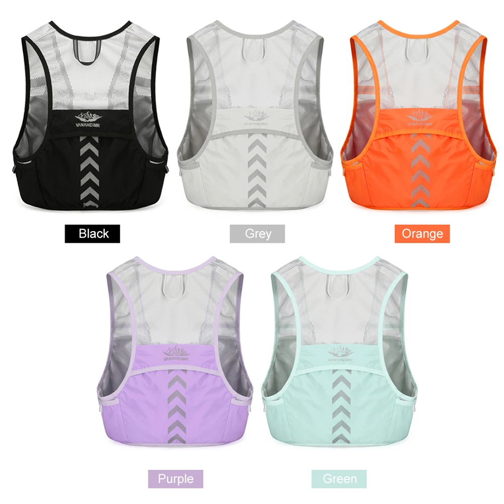 الترطيب الركض سترة خفيفة تنفس الترطيب سترة حقيبة جري تشغيل سباق الترطيب سترة لماراثون الدراجات المشي لمسافات طويلة #6