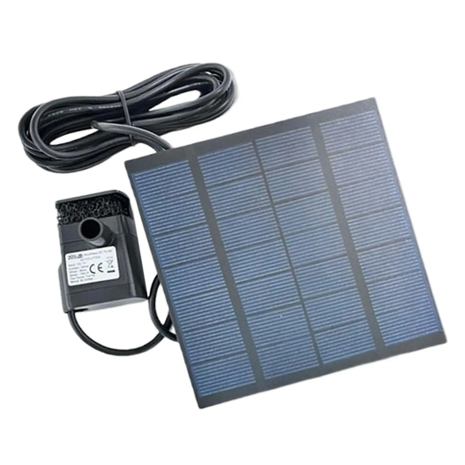 

Efficient Solar Water Pump Kit Small Fountain Pump for Fish Tank Bird Bath Pond Landscape Garden Pool Use