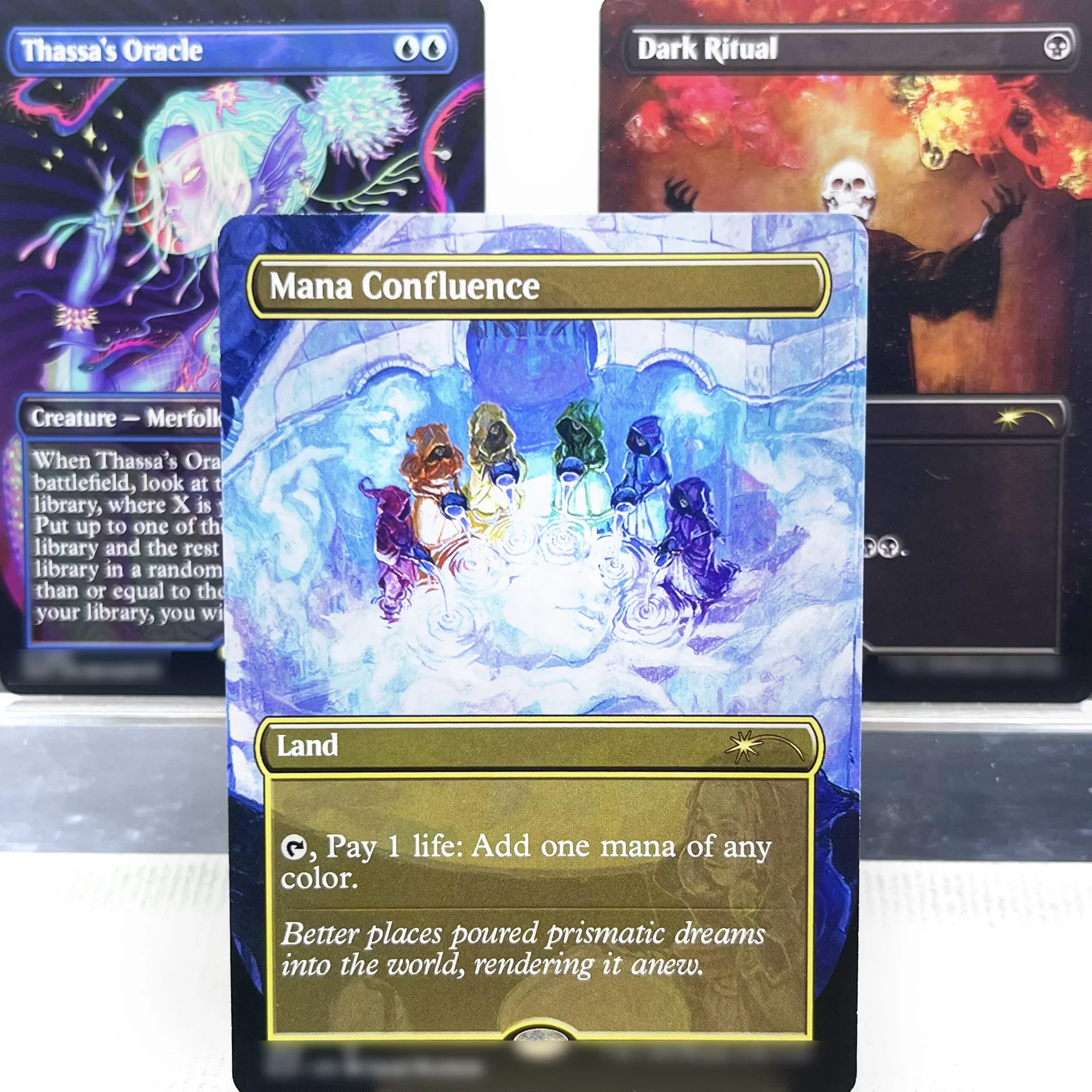 SLD HOLO2-Ⅰ03 Tcg proxy magical cards the Liliana of the Dark Realms Phyrexian Metamorph Serra Ascendant Spellseeker gather