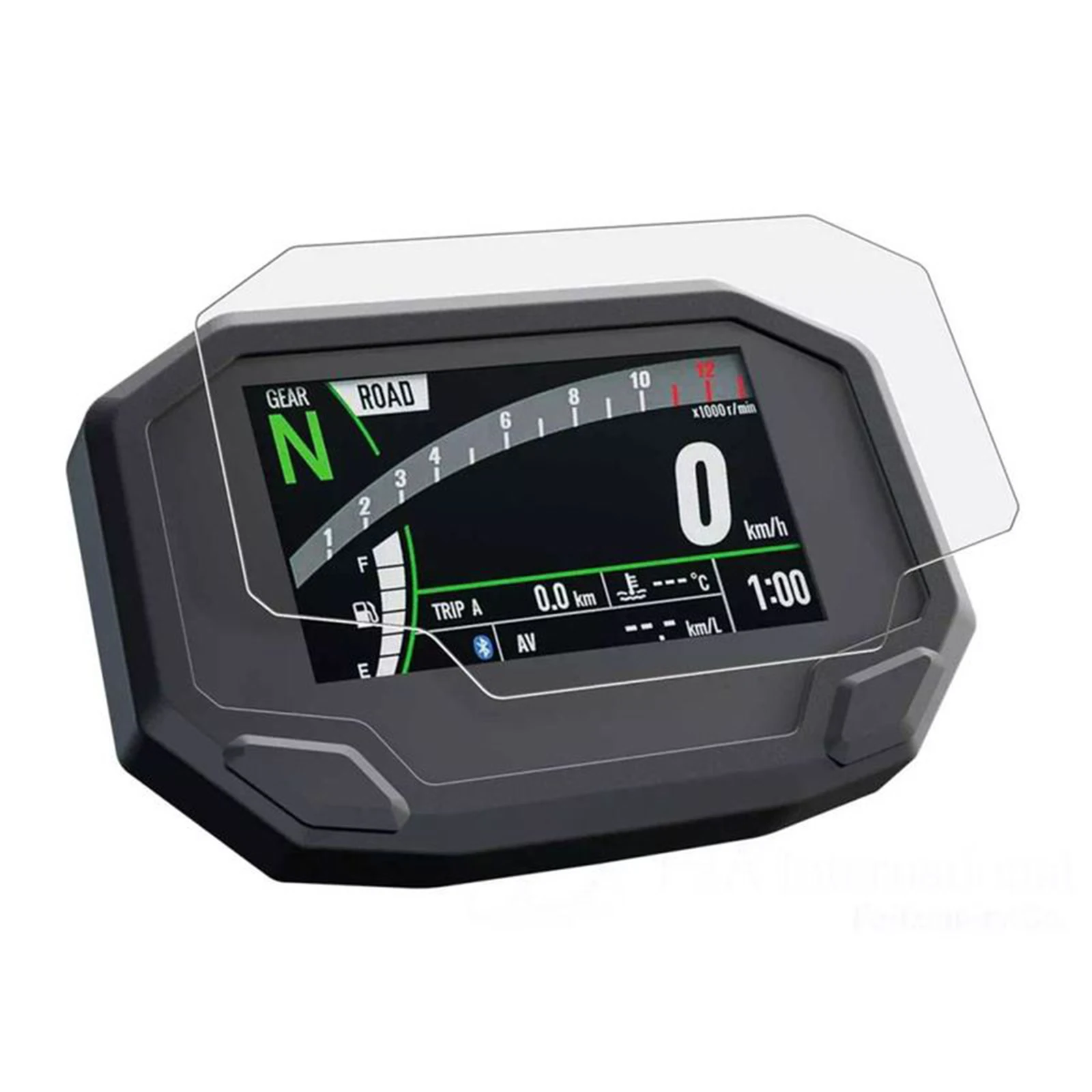 Protector de pantalla para salpicadero de motocicleta, película protectora antiarañazos, TPE, LCD, para Kawasaki Z900(2022-2023Style), 2 uds.