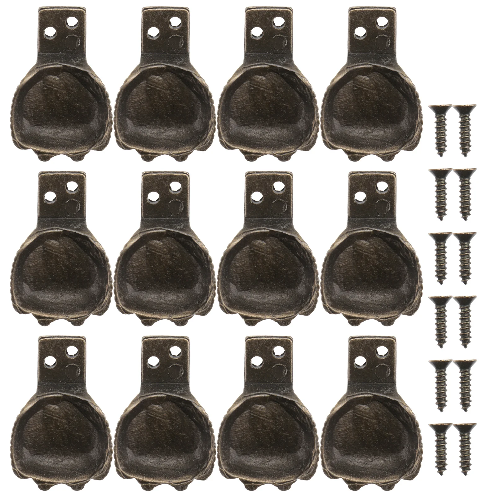 12 Stuks Houten Padding Blok Basis Zine-Legering Meubels Voet Protector Antislip Verhooging Bed Voet Basis Thuis leveringen