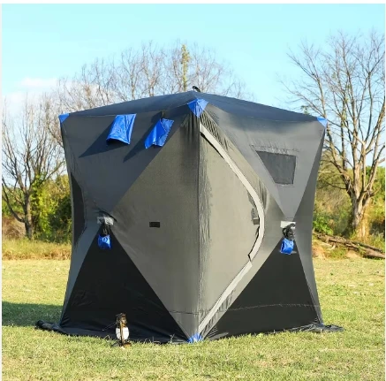 

Automatic Pop up Ice Cube Winter Fishing Tent Sauna Tent Outdoor Camping Tent