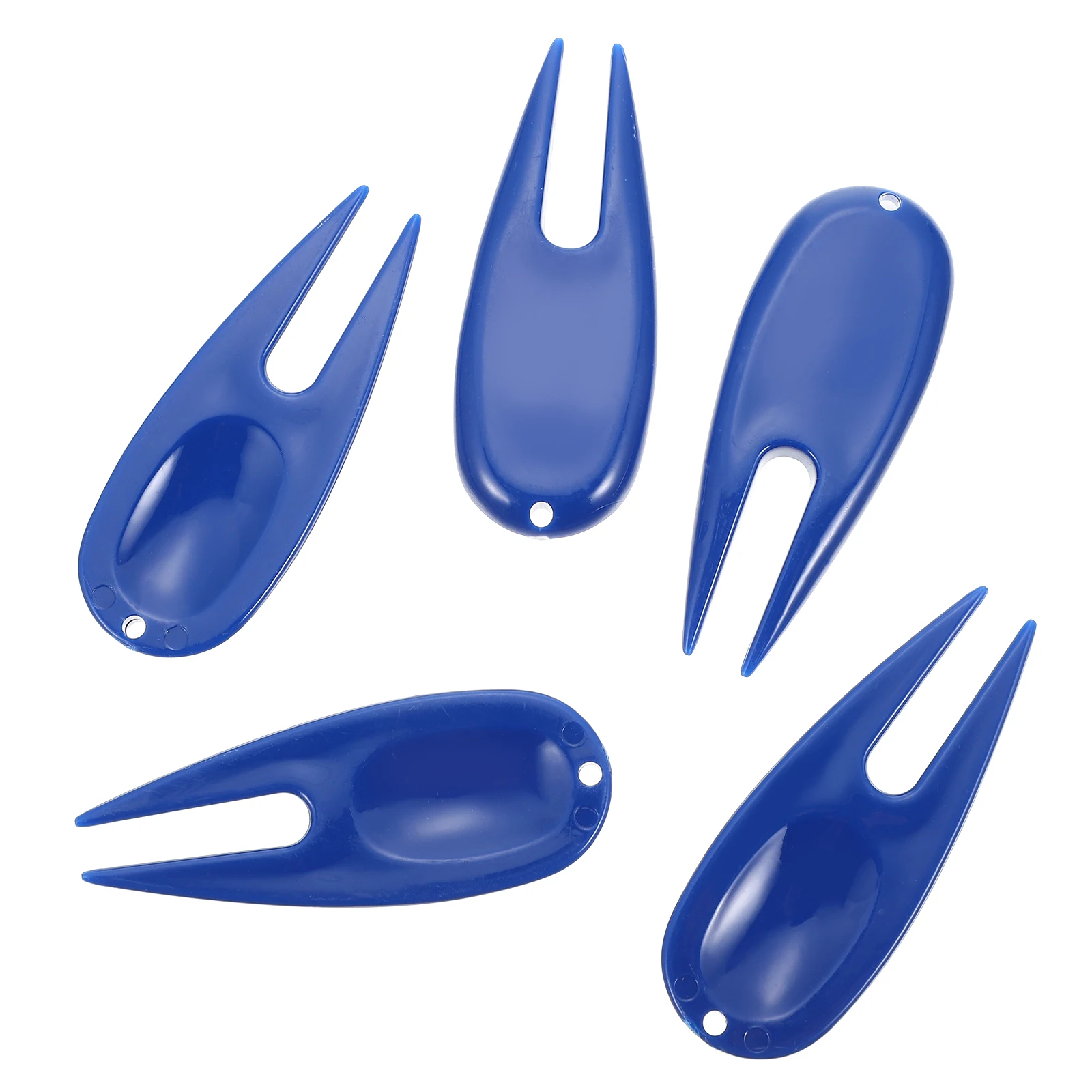 30 قطعة من أداة إصلاح ديفت الجولف البلاستيكية المدمجة وخفيفة الوزن وسهلة الحمل لاستخدام دورة الجولف لصيانة العشب الأخضر