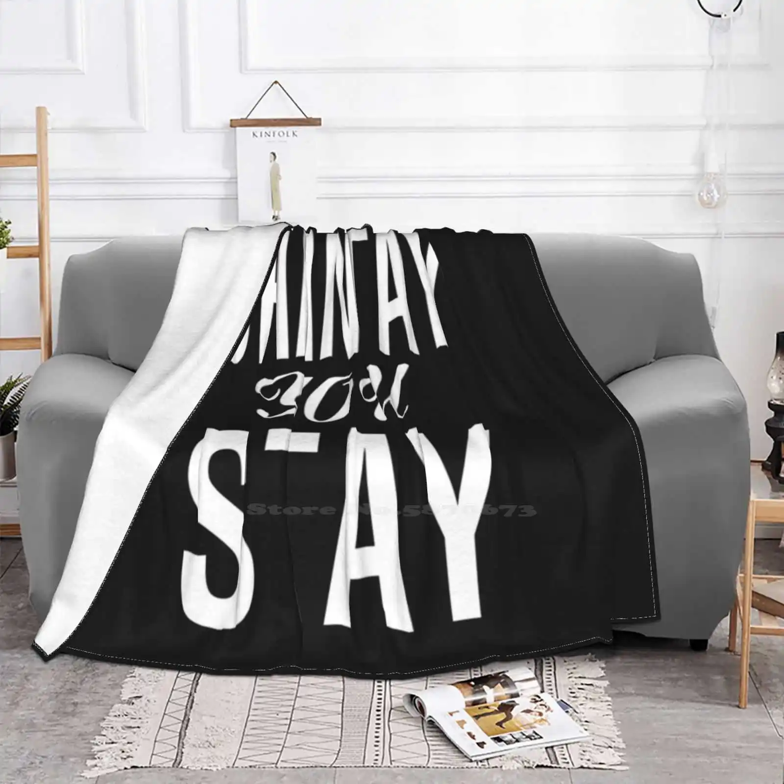 Shantay You Stay ( Wh ) Super Warm Soft Blankets Throw On Sofa/Bed/Travel Rupauls Drag Race Drag Queen Lgbtq Shantay You Stay