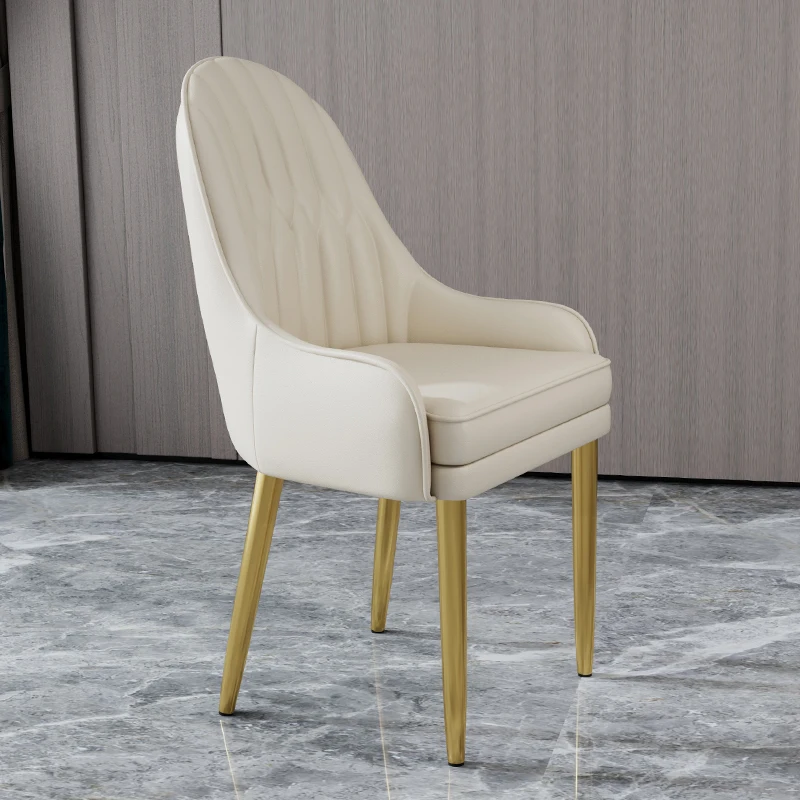

Nordic Designer Dining Chair Bedroom Armchair Relax Kitchen Living Room Chairs Beauty Salon Wedding Sillones Bedroom Furniture