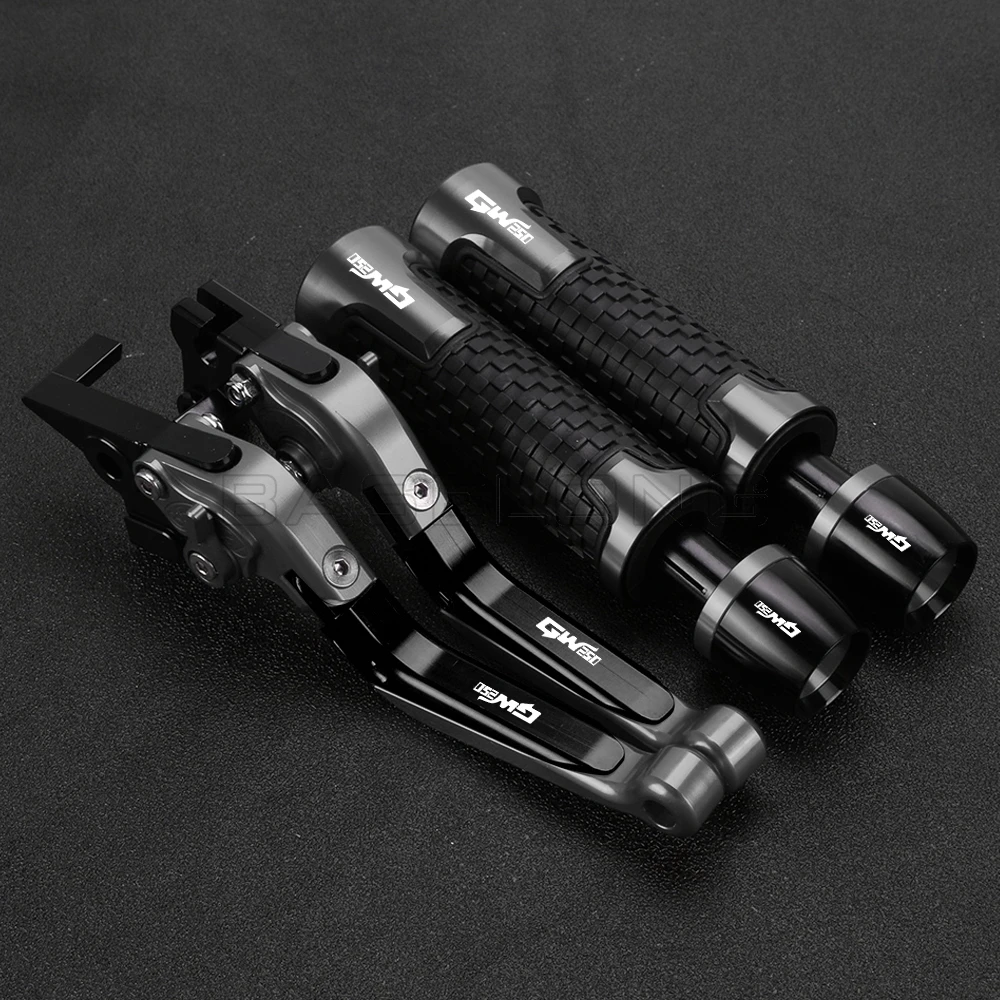 For SUZUKI GW250 INAZUMA GW 250 2012 2013 2014 2015 - 2018 Adjustable Brake Clutch Lever Handlebar Handle Bar Grips For SUZUKI