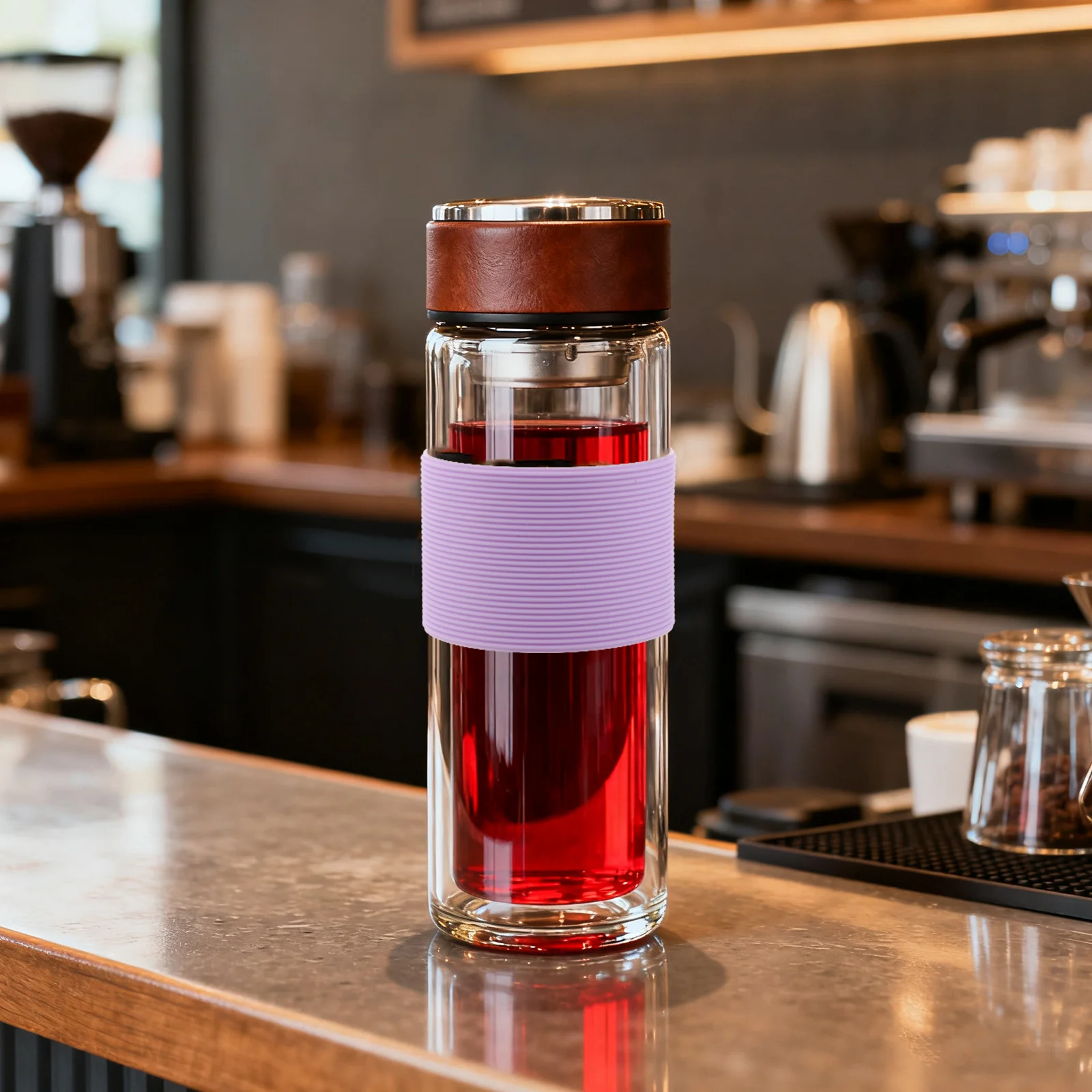 

Набор из 6 силиконовых чехлов для кружек: нескользящие, термостойкие, для стеклянных, керамических чашек, дорожных бутылок, силиконовые чехлы для воды