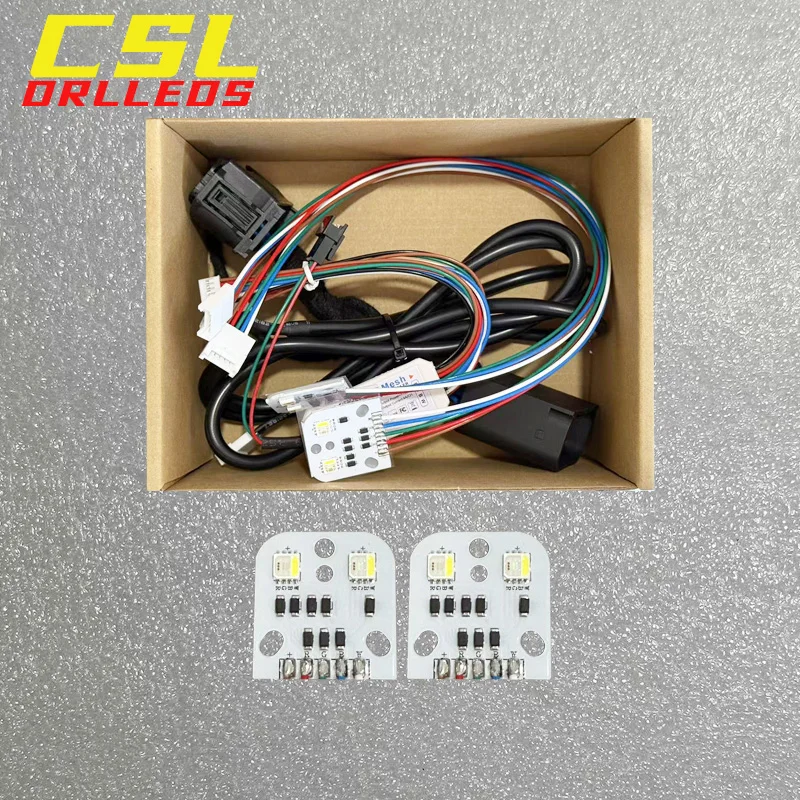 RGBW For BMW X3 Pre LCI G01 X4 G02 X3M F97 Pre facelift RGB multicolor LED Boards DRL Module daytime running lights 2018-2021