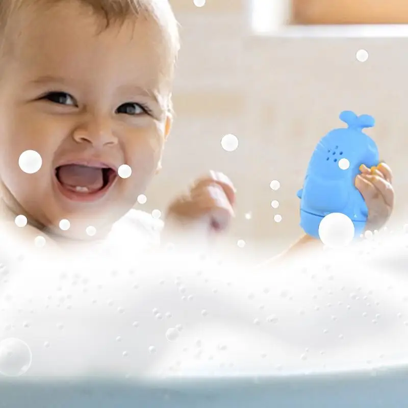 ألعاب حوض الاستحمام على شكل حيوانات لعبة حمام الحيوانات أدوات تنظيف المياه الناعمة القابلة للعصر حوض استحمام عائم الرش للأطفال هدايا حفلات عيد الفصح