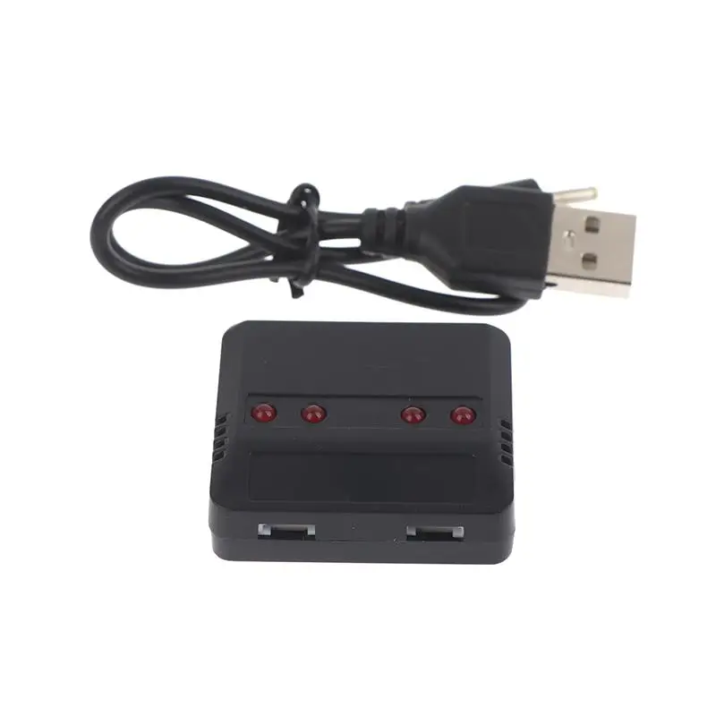 3.7V Lipo 4 In 1 USB Charger For E010 H31 X4 Syma X5SW X5C X5HW RC Boat Car Drone Helicopter Parts Accessories
