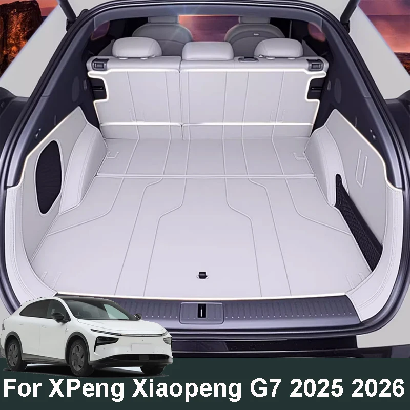 

For XPENG Xiaopeng G7 2025 2026 Car Trunk Mat Scratch-resistant Full-surround Protection Interior Decoration Accessory
