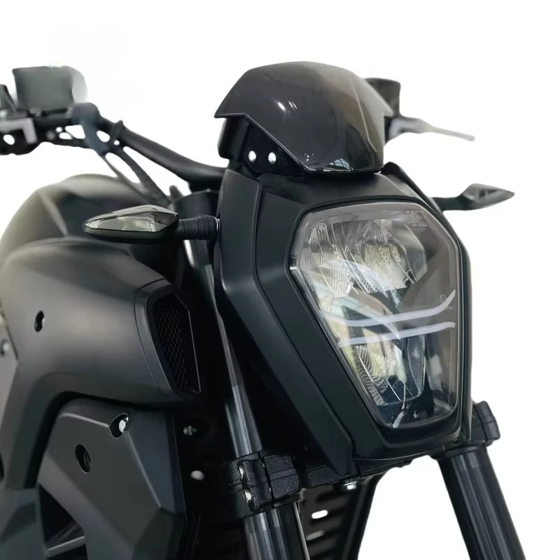 SXLL 2025 ريترو 7000 واط دراجة نارية 72 فولت بطارية ليثيوم سرعة محدودة إلى 180 كم/ساعة دراجة شارع كهربائية للبالغين لفترة محدودة