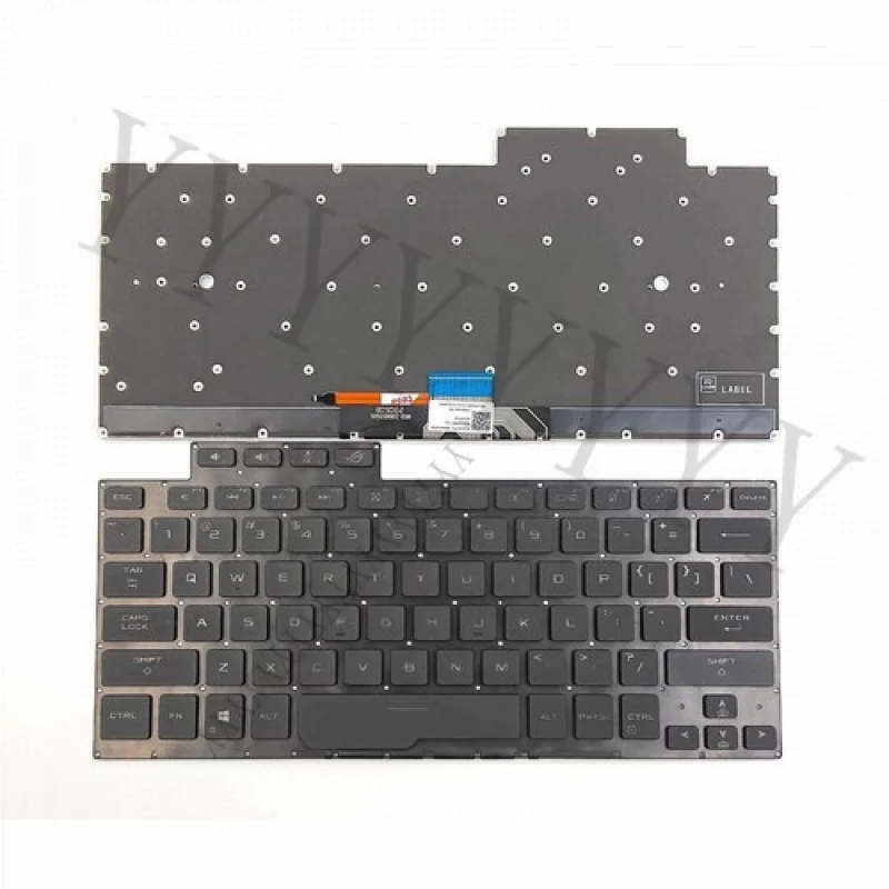 

q+Replacement Backlit Keyboard for Asus ROG Zephyrus GA401 GA401IU GA401IV GA401IH