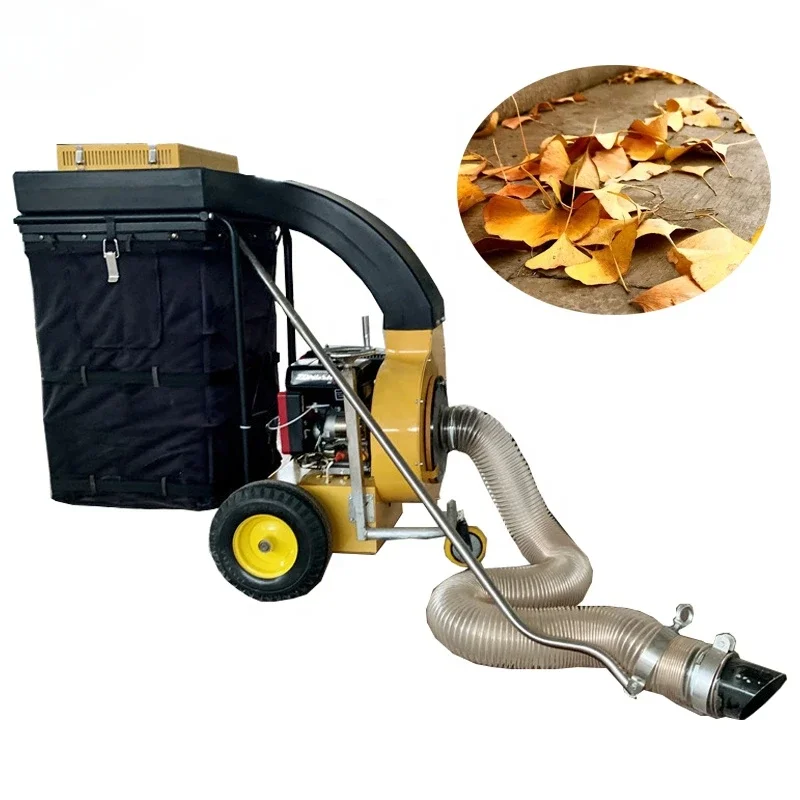 Automation Tree Road Leaves Clean up Vacuum Machine Leaf Collector Machine