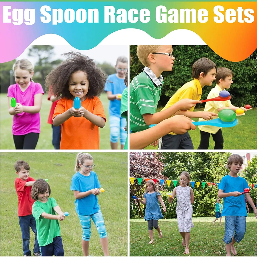 Easter Party Spoon Race Game S - Outdoor Hunting Games For Kids review and price