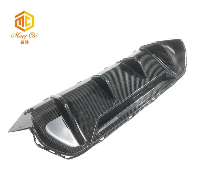 Suitable for F90 m5 MP carbon fiber rear diffuser rear bumper separator rear lower fender spoiler high quality in stock