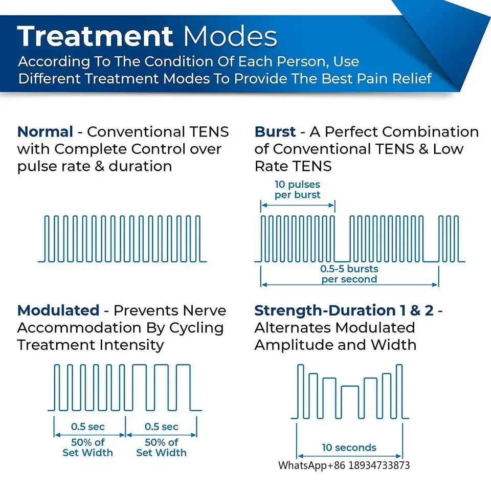 Tens Unit 7000 digital tens ems muscle stimulator physical therapy equipments machine for back pain relief