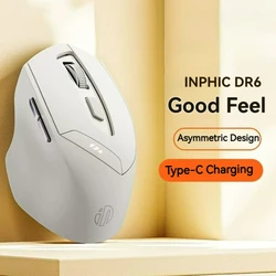 Bluetooth Tri-mode Mouse Rechargeable 2.4G Wireless Mouse Office Mute Support PC Laptop Tablet Smartphone Universal Mouse