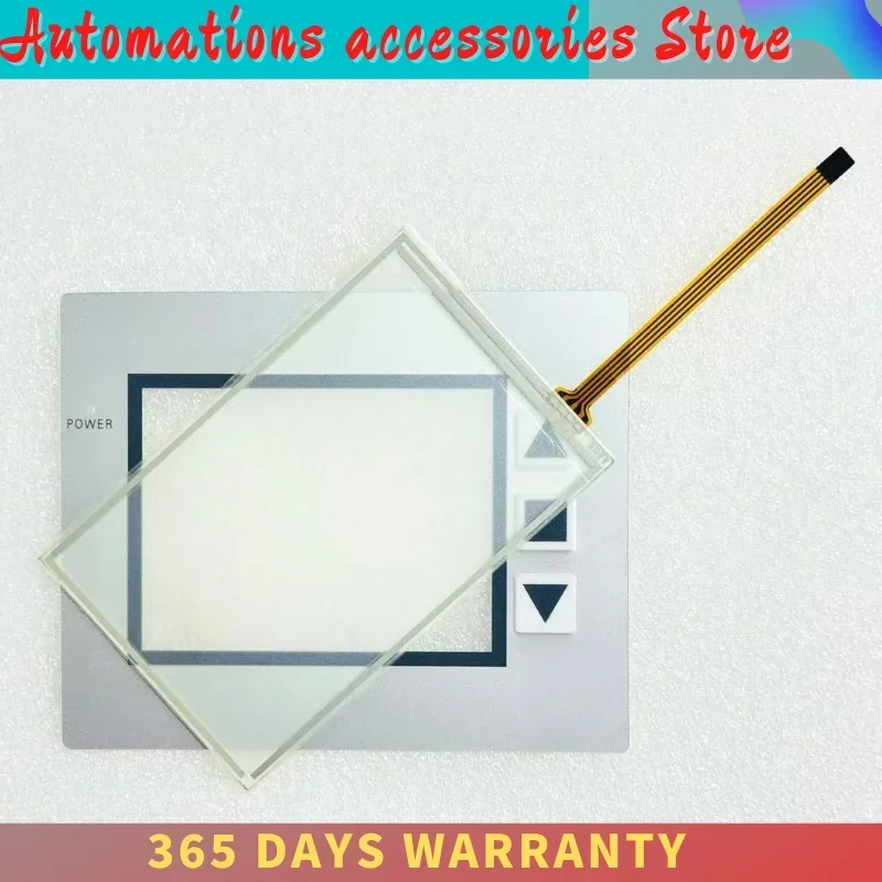 Touch Screen Panel Glass Digitizer For NP3-MQ000 NP3-MQ000B Touch With Overlay Protective Membrane Front Film