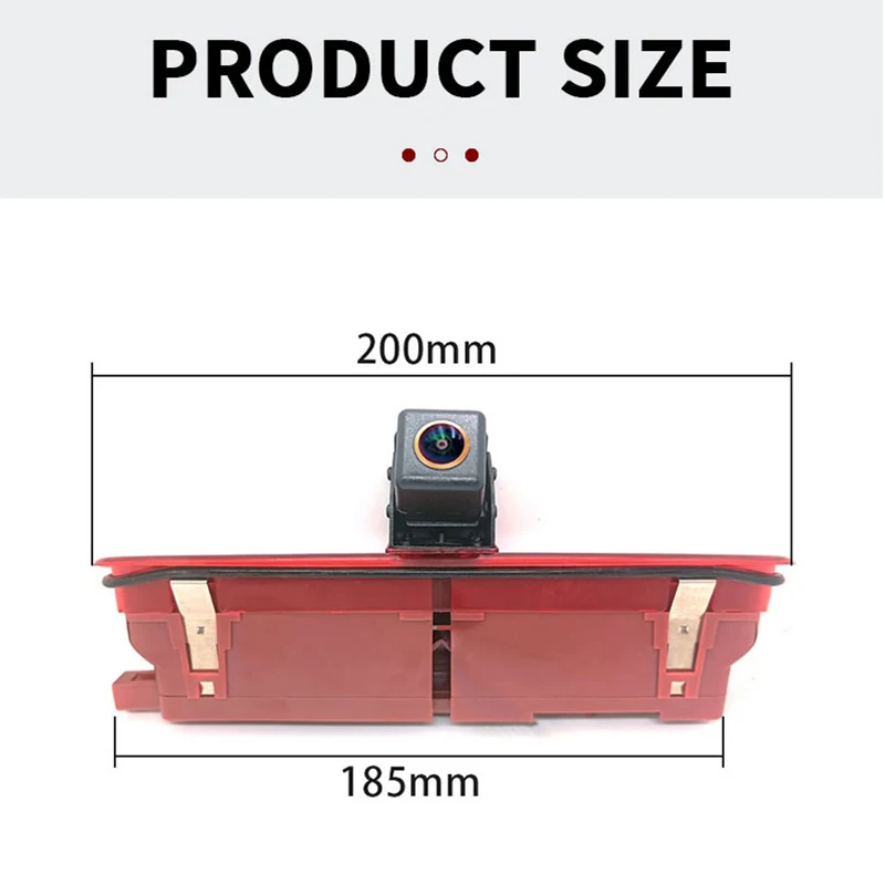 AHD 1080P Waterproof Night Vision Car Brake Light Rear View Reverse Backup Camera For Fiat Doblo 2010 Opel Combo 2011-2018