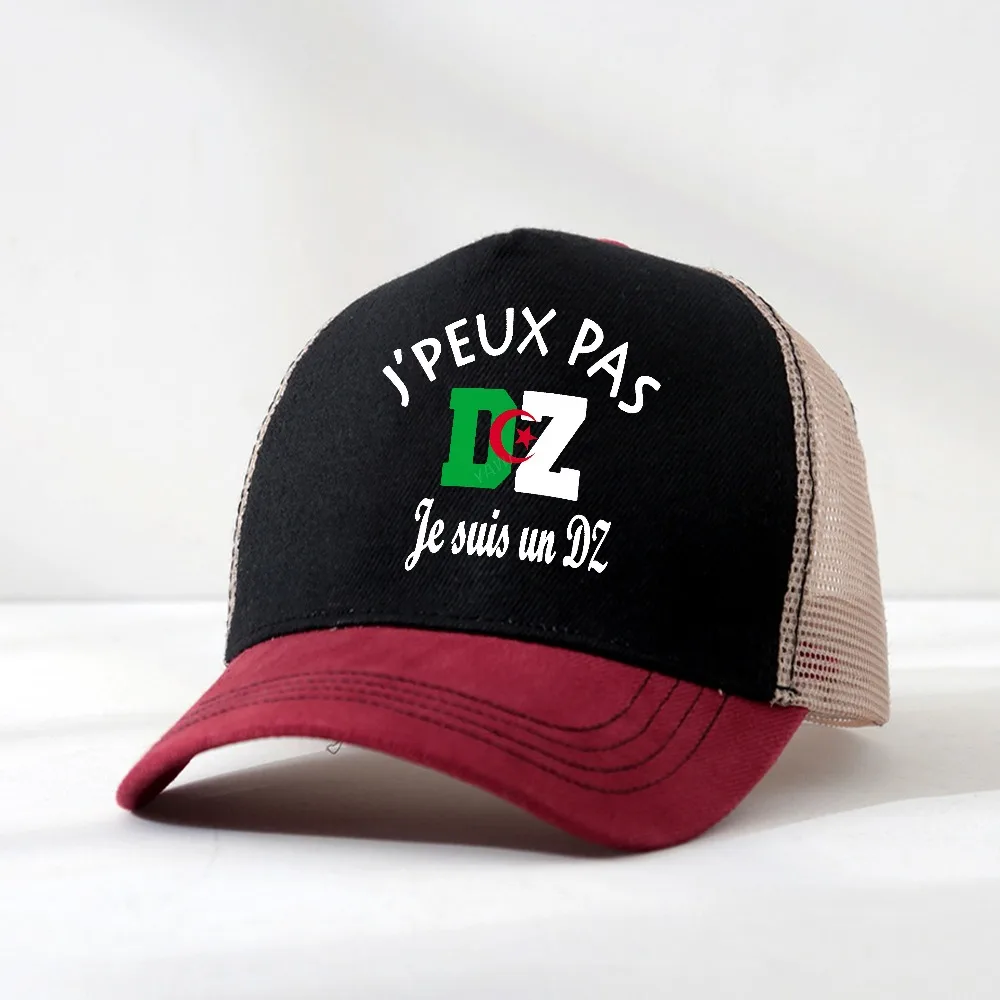 

Dz Algeria Can Jpeux Not I Am A Dz!Summer Fashion Printing Casual Baseball Cap Outdoor Summer Adjustable Hats