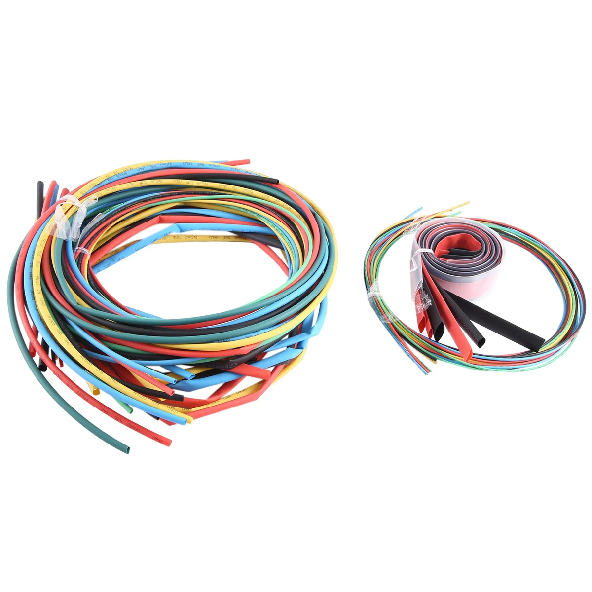 55M/Kit Heat Shrink Tubing 11 sizes Colourful Tube Sleeving Wire Cable 6 Colors