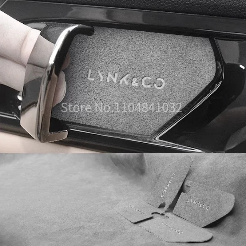 Beschermende stickers voor de binnenkant van de deurgreep van Lynk & Co 01 02 03+ 05 06 09 2026 2025 2024 2023 2022 2021 2020 2019 (suède)