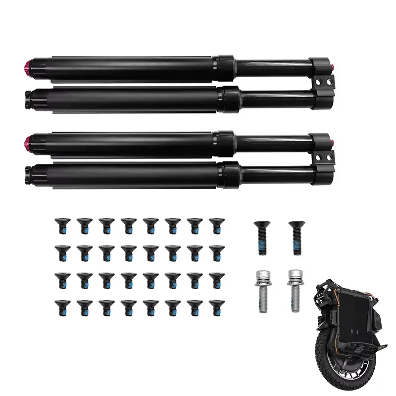 F18 EUC Parts Accessories Shock Absorber Suit 2PCS Screw 36PCS Electric Unicycle Suspension Kit