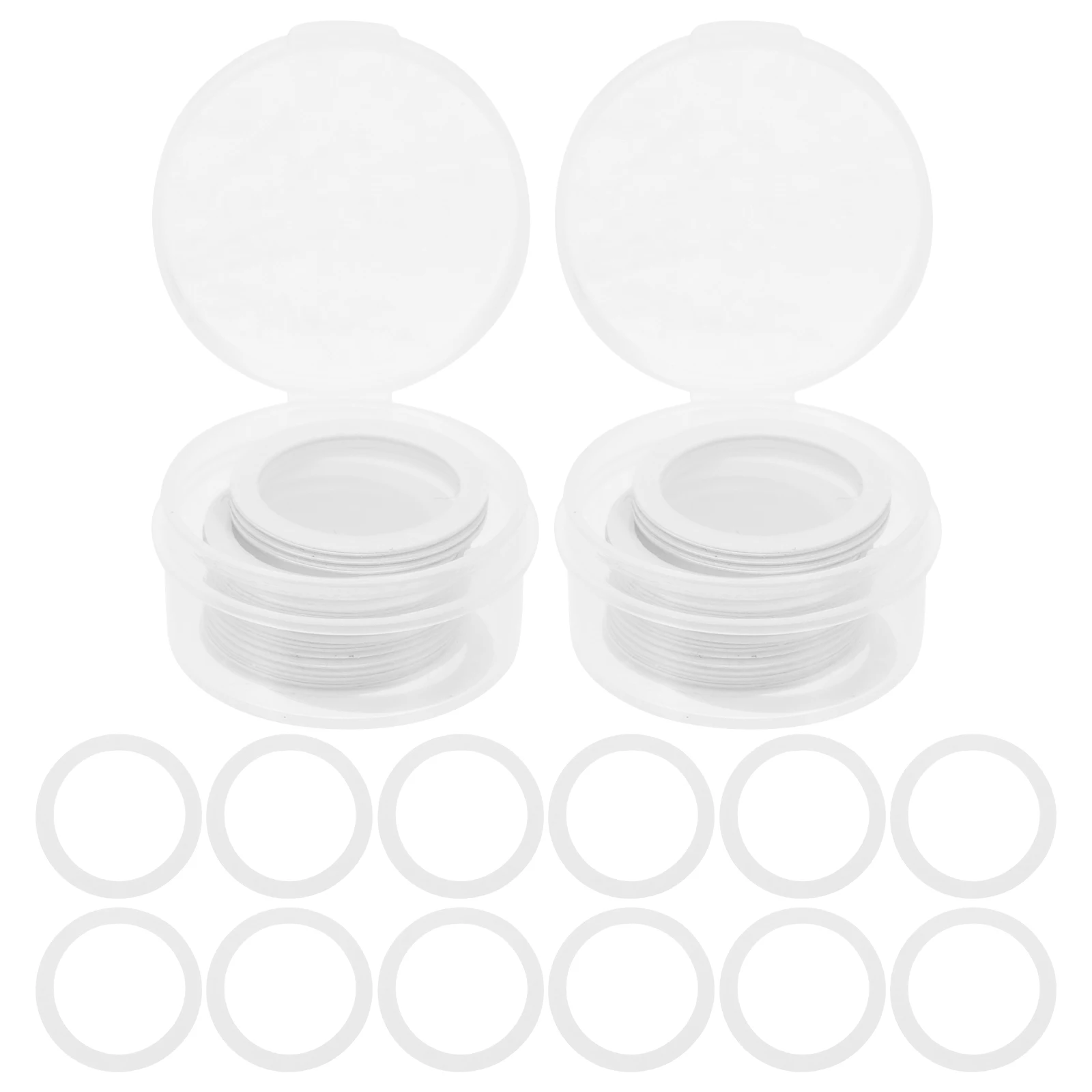 60pcs Diaphragms Kazoo Membranes Crisp Kazoo For Kids Sound PE Material Replace Broken Parts Kids Musical Instruments