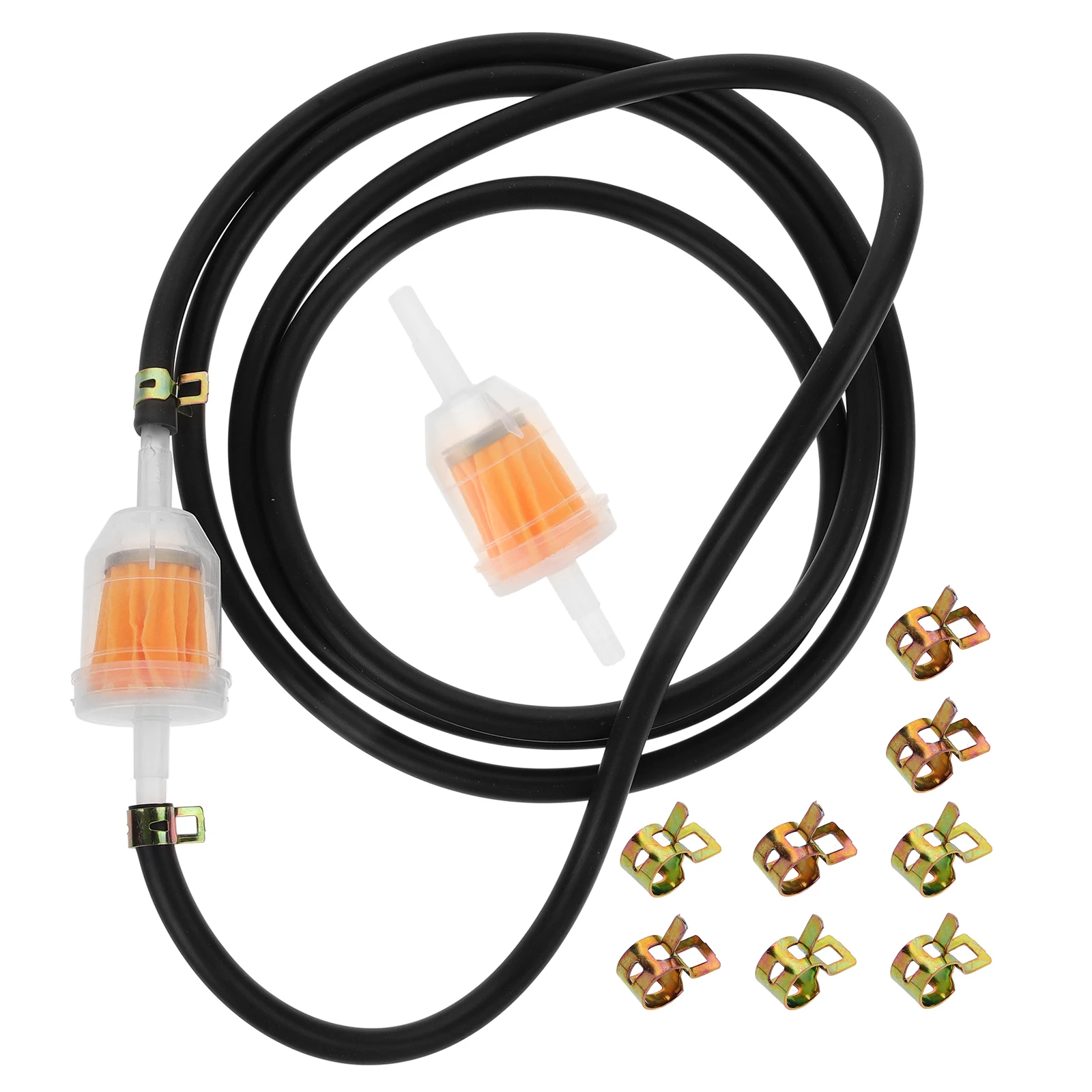 

1 set Kit Petrol Motorcycle Engine Pipe Rubber Durable Wear Resistant Easy Install Automotive for Motorcycles