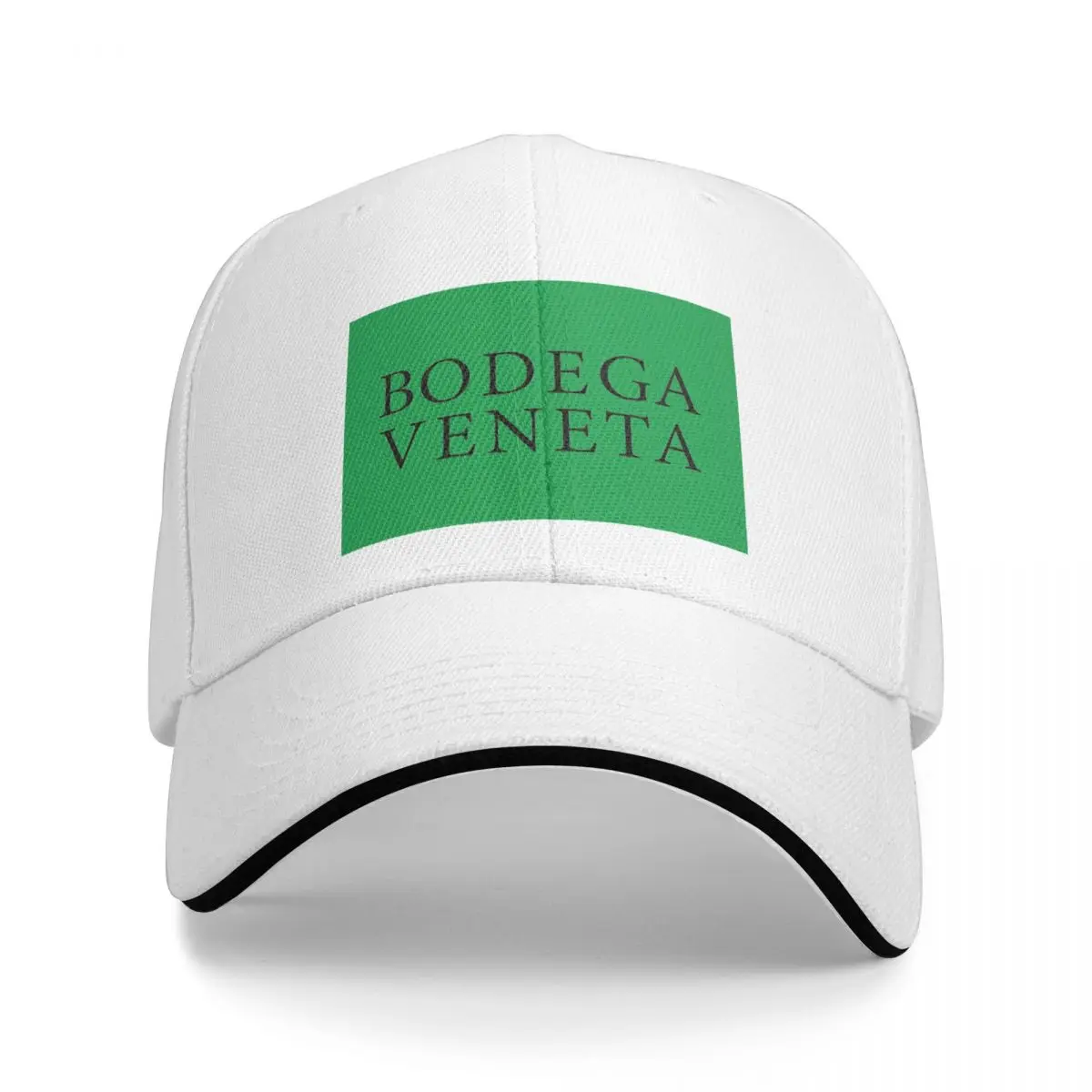 Bodega Veneta Green Logo Baseball Cap Military Cap Man derby hat Designer Hat Brand Man cap Men Luxury Brand Women\'s