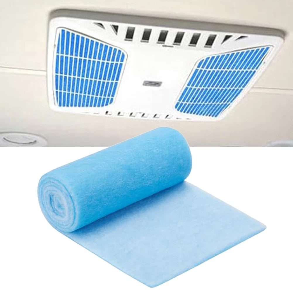 1pc Filter Pad Reusable Vent Filter 230x30cm Air Conditioner Filter Pad Fiber Cotton Filter For Air Purifiers Home Cleaning Tool