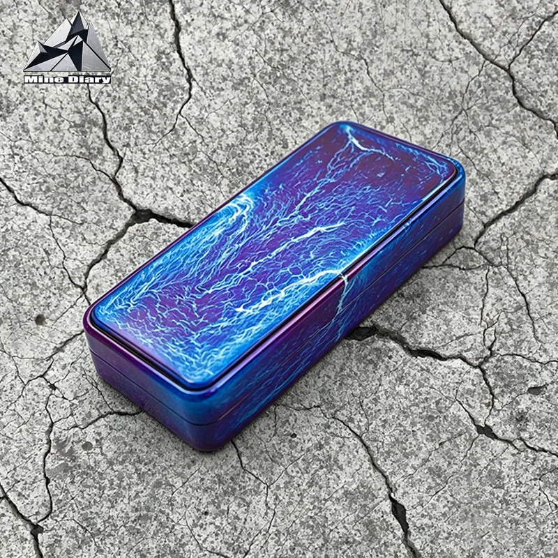ZDEDC Push Slider Decompression Metal Toy Titanium Anxiety Toys Fidget Slider Toy Office Desk Accessories Haptic Coin