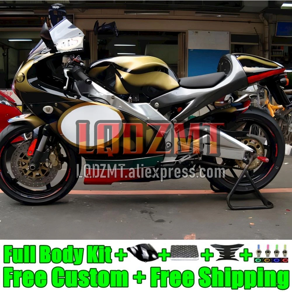 RS250RR For Aprilia RS 250 golden black RS-250 RS250 RR 1998 1999 2000 2001 2002 2003 16No.80 RSV250 98 99 00 01 02 03 Fairings