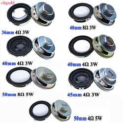cltgxdd 2pcs 4R/8R 3W 5W speaker diameter 36mm/40mm/45mm/50mm amplifier rubber washer speaker