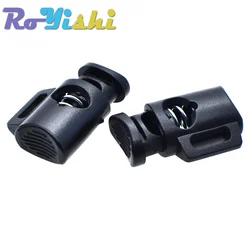 Tapón palanca cilindro bloqueo cable negro – 10 unidades