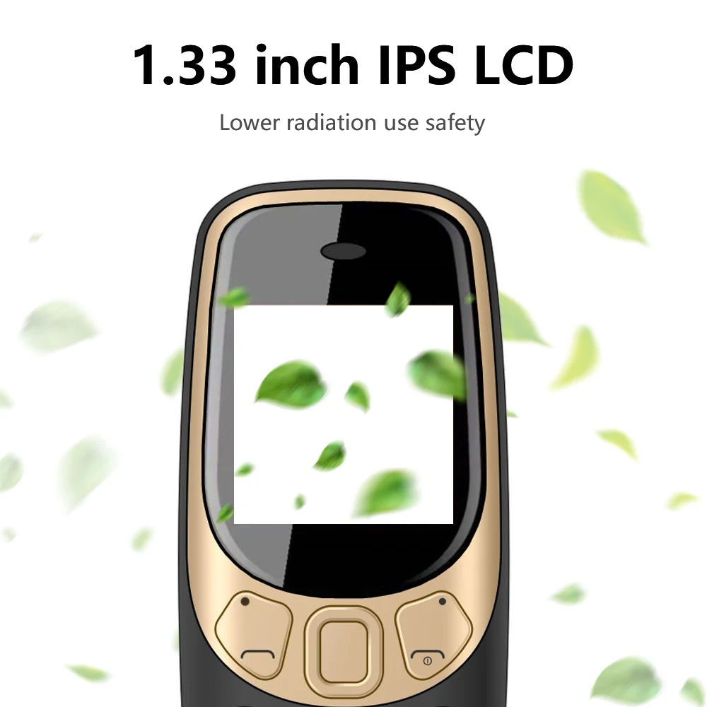 SERVO Q3308 PRO 3 SIM Standby Mini Mobile Phone Speed Dial Bluetooth Dialer Magic Voice FM Radio Flashlight Small Tiny Cellphone