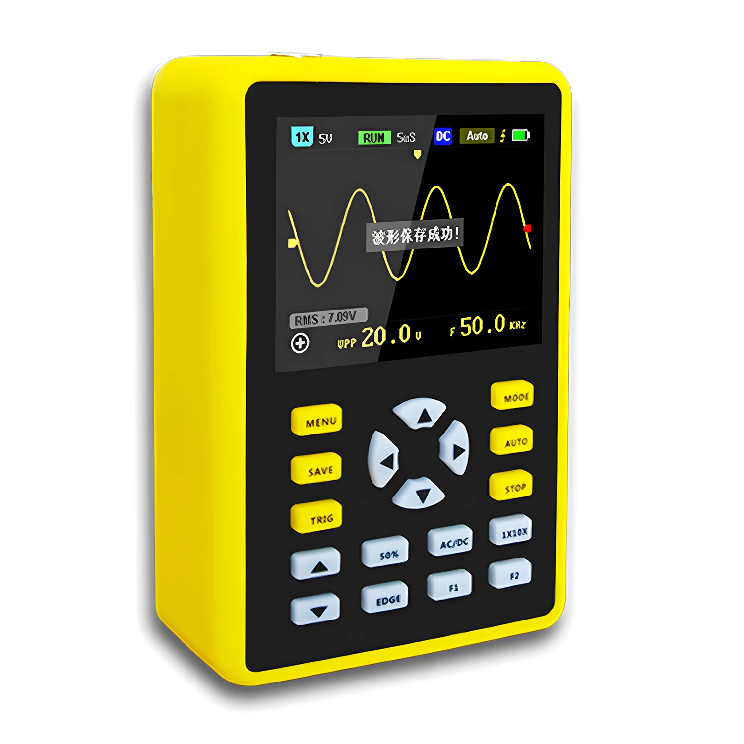 FNIRSI 5012H Portable Digital Oscilloscope 500MS/s Sampling Rate 100M Analog Bandwidth 2.4