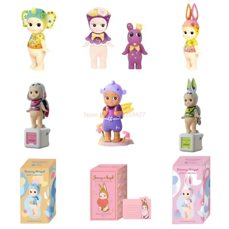 Nowy Sonny Angel Rare Series Blind Box Mystery Box Dreaming Mini Anime Figurka Ozdoba Lalka Dzieci Prezent Świąteczny Prezent Urodzinowy