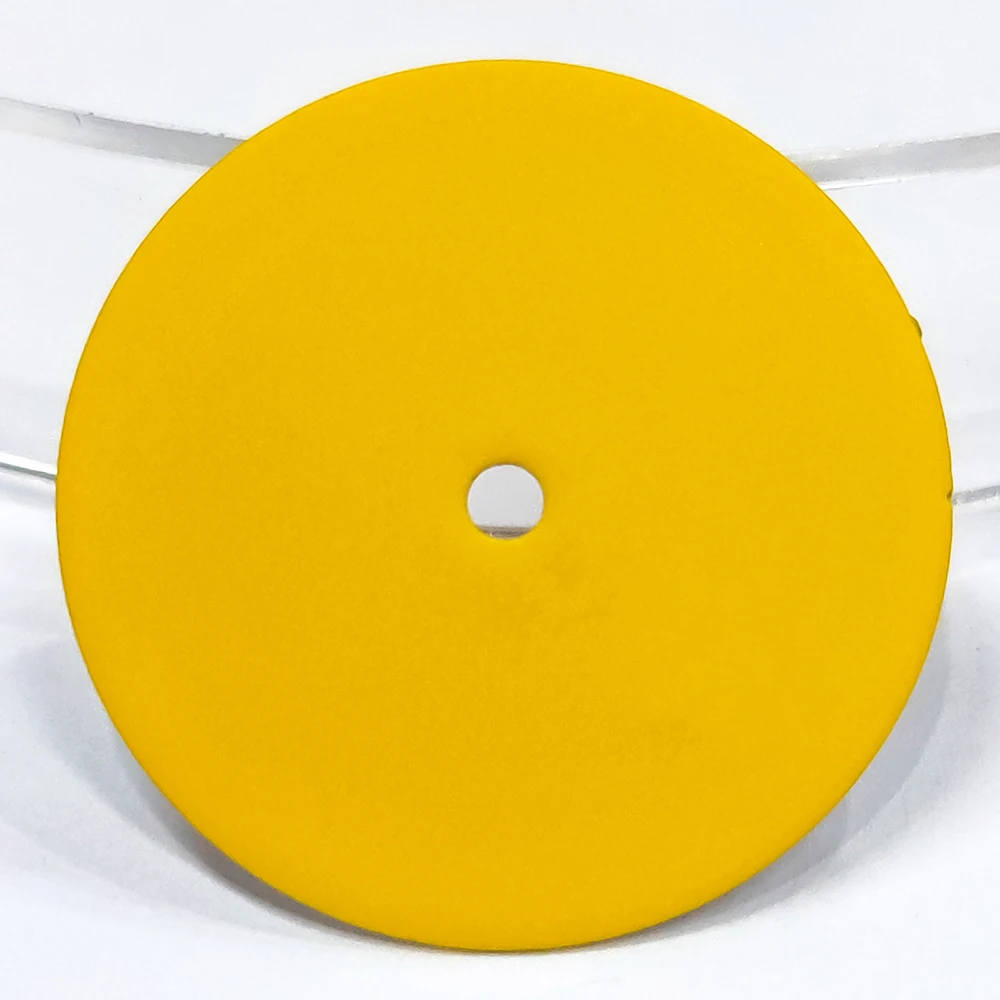 28,5-mm-Zifferblatt NH35, Uhrenzubehör, Zifferblatt für Herrenuhren, gebürstete Oberfläche, leeres Zifferblatt, geeignet für das NH35-Uhrwerk, ohne Leuchtmasse. – Detail 8