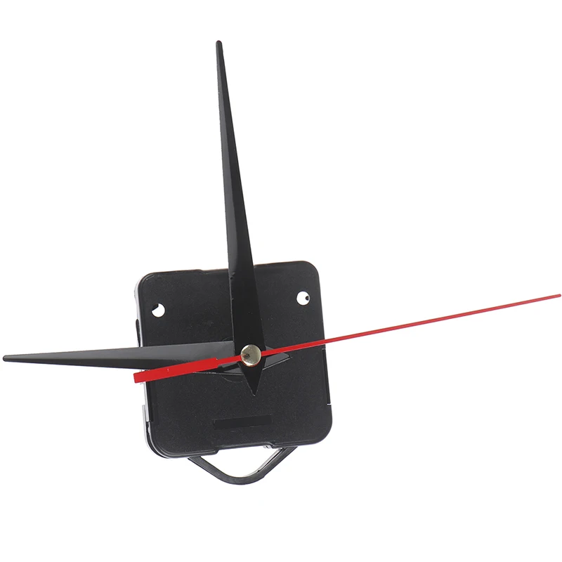 DIY Silent Classic black Quartz Watch Wall Clock Movement Mechanism Parts